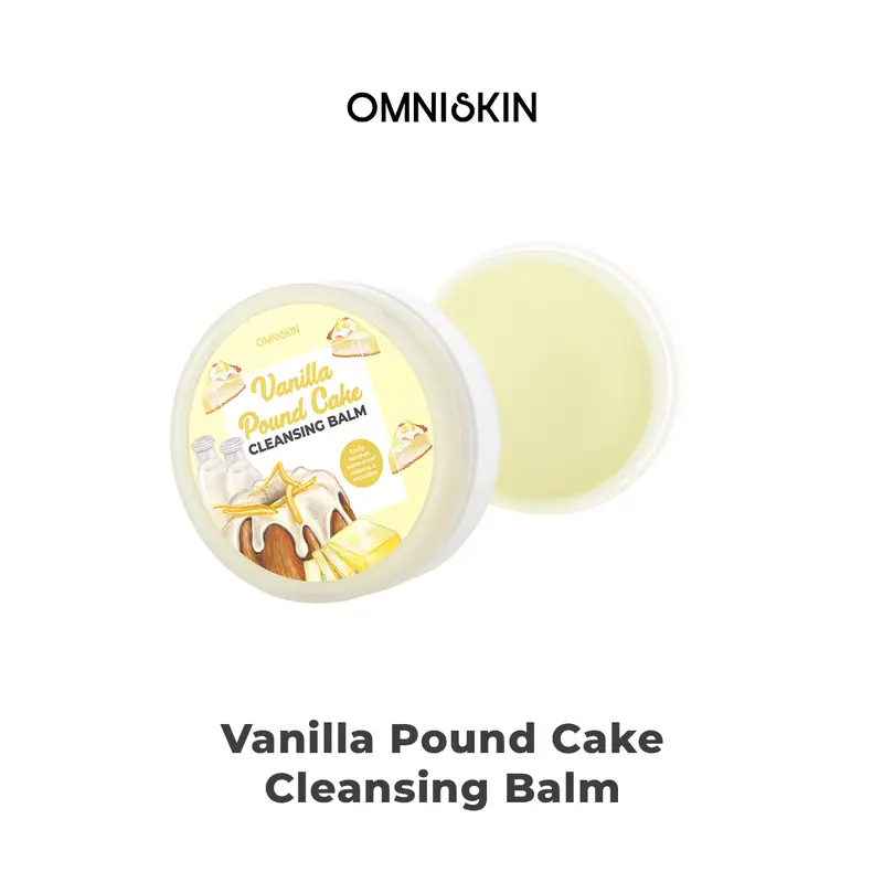 OMNISKIN - Mini Size Cleansing Balm Series 20gr - All Varian - Peach and Pore - Lavender Calm Pembersih Make Up 8
