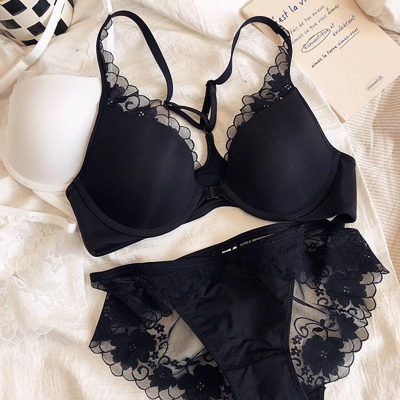 Pure Desire Style Seamless Underwear Women's Small Chest Pus - TikTok ...