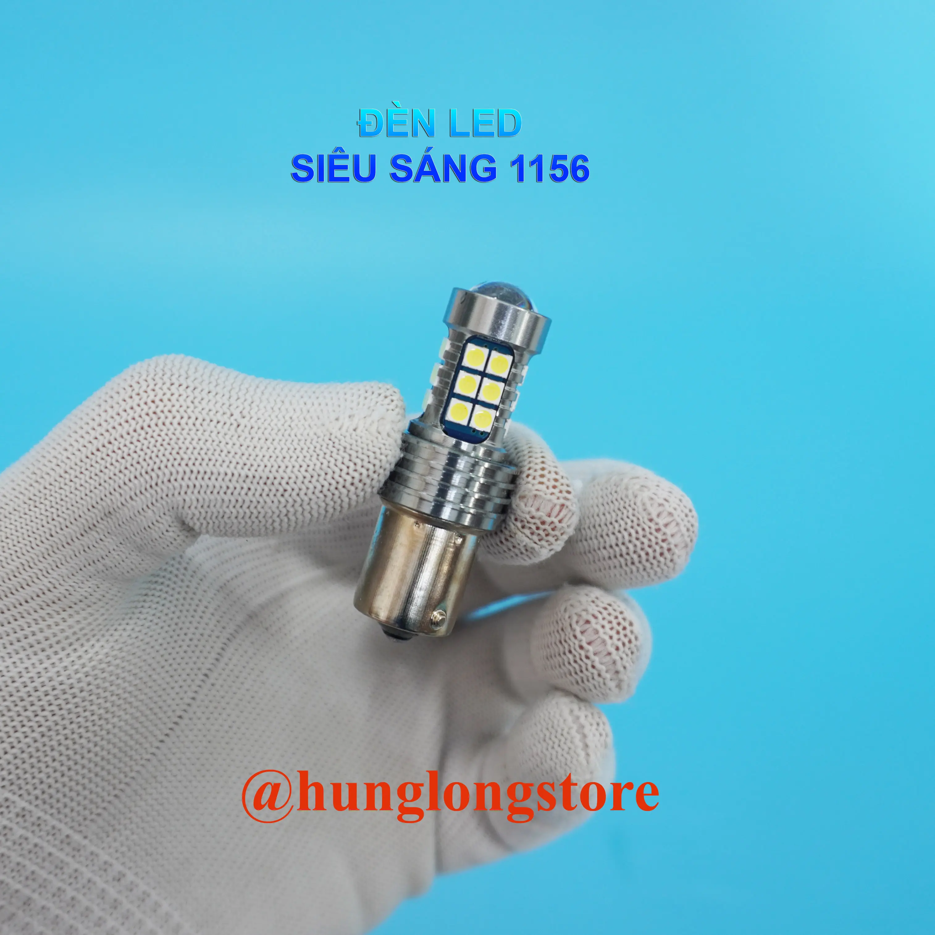 Đèn led lùi ( De) siêu sáng chân 1156 ( Mã 27C)