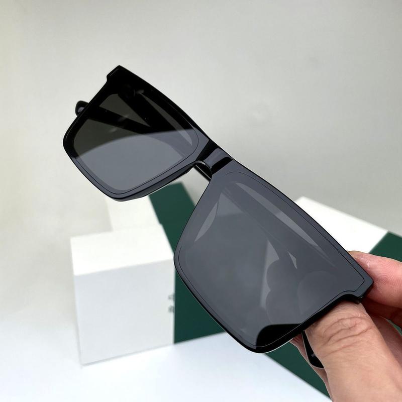 Product Introduction of 3766 Square Sunglasses Men's High-Grade Sunscreen UV-Proof Men's Flat Sunglasses 0