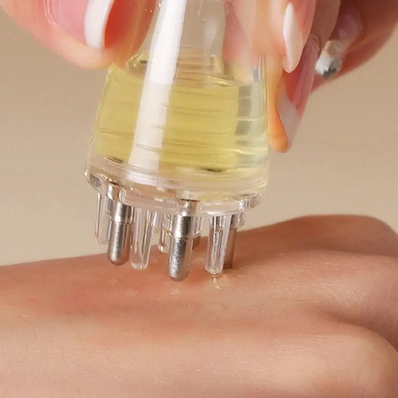 Mini Aplikator Kulit Kepala Sisir Cair Sisir Pijat Mini 3