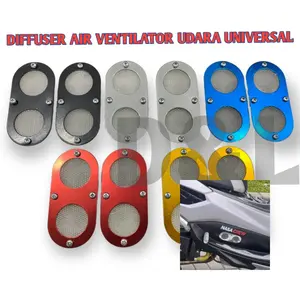 DIFFUSER AIR VENTILATOR UDARA VARIASI NMAX AEROX LEXI HONDA PCX VARIO ADV SCOOPY XEON MIO DLL harga sepasang