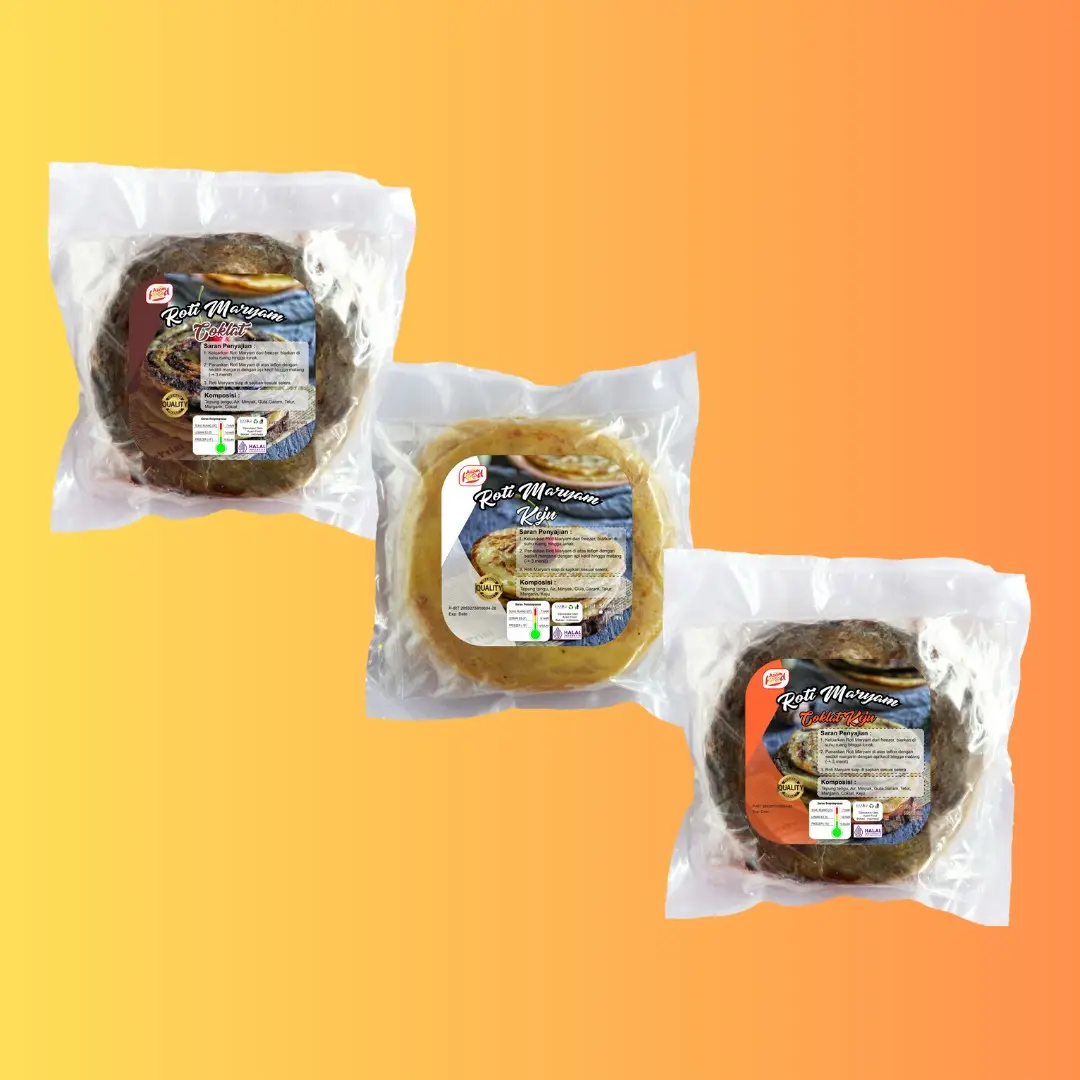 [PAKET 3 MIX] ROTI MARYAM COKELAT, KEJU & COKJU