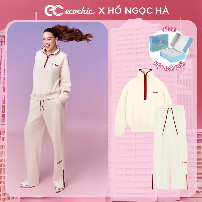 Set Bộ Ecochic Nam Nữ Unisex Set Áo Cổ Cao Quần Dài Cao Cấp Công Nghệ Mới Chính Hãng B112