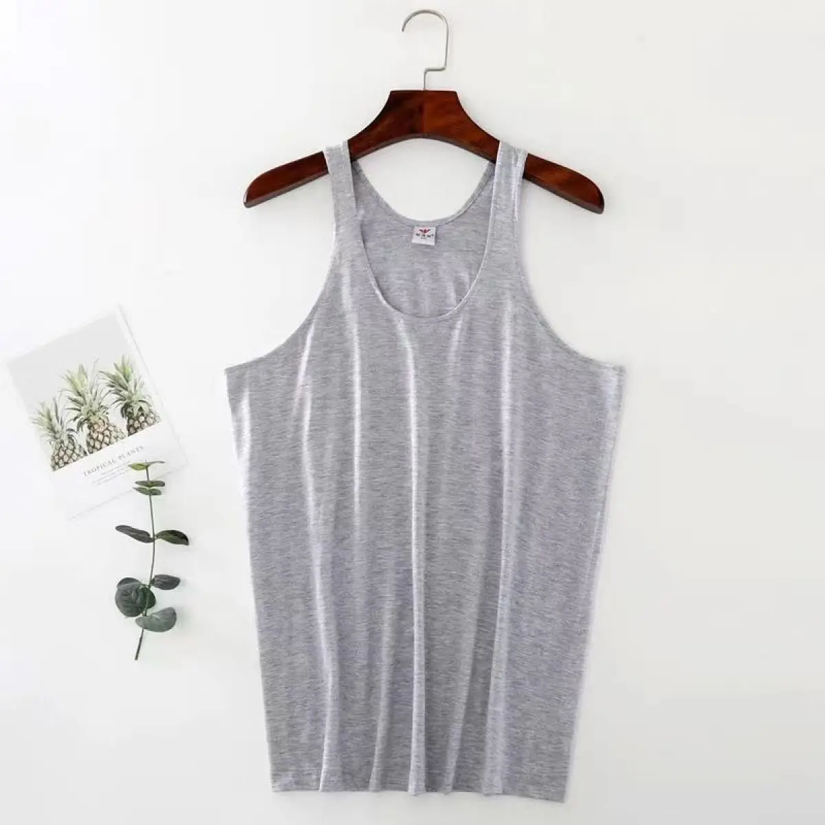 Áo Vest Nam, Cho Trung Niên Và Cao Tuổi, Chất Liệu Cotton Nguyên Chất, Cỡ Lớn, Không Tay, Mỏng, Phong Cách Thường Ngày Thích Hợp Cho Người Cao Tuổi, Áo Vest Cao Tuổi