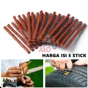 Refill Isi Ulang Karet Ban Tubles Tire Repair Tambal Lem Mobil Motor Tire Tubeless tubless 10 cm