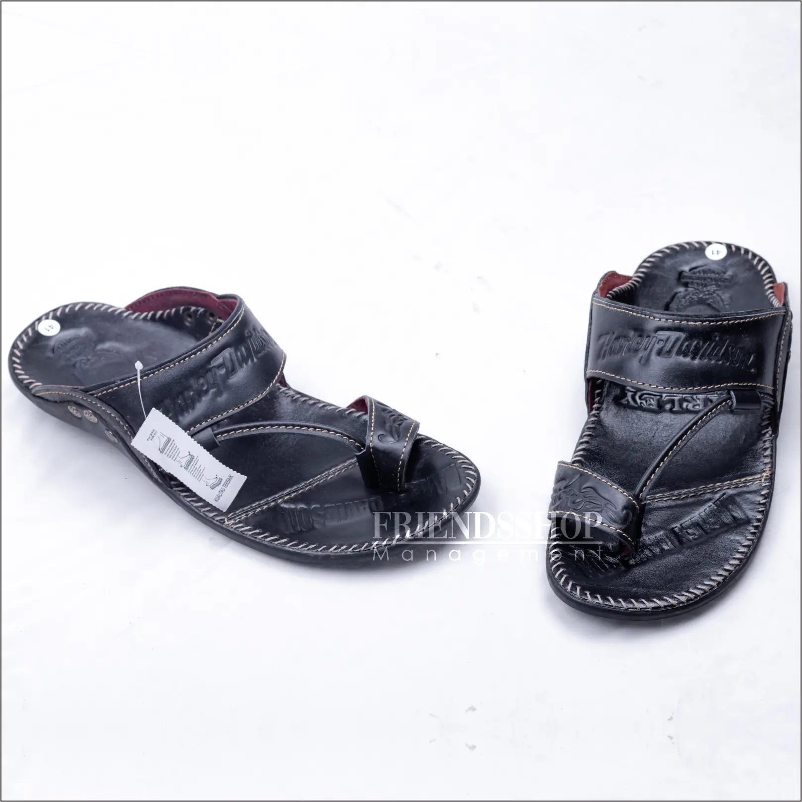 Sandal Pria Sandal Jepit Sandal Slop Sandal Santai Sandal Bahan Kulit Asli