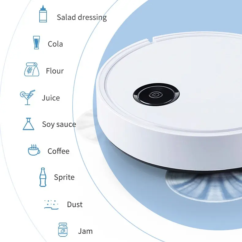Robot hút bụi lau nhà ES330, Lau - Hút- Quét cùng lúc. Lực hút mạnh, vận hành êm ái. Bảo hành 12 tháng. 2