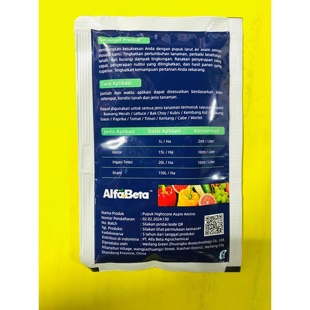 Pupuk asam amino memicu pertumbuhan akar HIGHSCORE isi 30ml dari ALFABETA