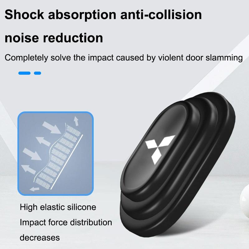 Product Introduction of Car door shock-absorbing buffer pads suitable for Mitsubishi Santamo Sapporo Shogun Sigma Space Gear door closing silent sticker anti-collision pad strip self-adhesive 14
