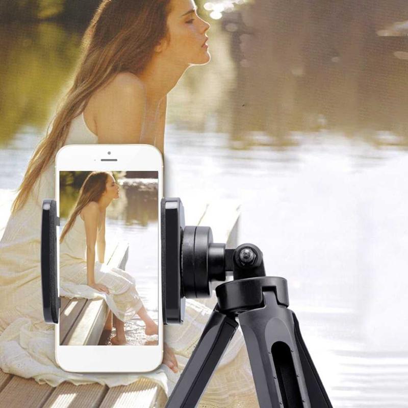 ACEHE Tripod Portable Rotatable 1/4 Inch Screw with Smartphone Holder - K-518 3