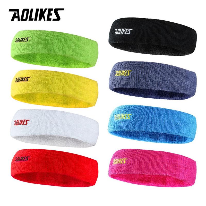 Băng Đô Băng Trán Thể Thao Tập Gym Thể Hình Chạy Bộ Tennis Thấm Mồ Hôi Nam Nữ Headband Aolikes AL2108