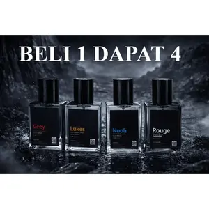 [ALEJO]  BPOM BELI 1 DAPAT 4 PARFUM VIRAL TRENDING  Grey NOOH Rouge LukeS TAHAN 6-8 JAM EAU DE PARFUME BEST SELLER BPOM