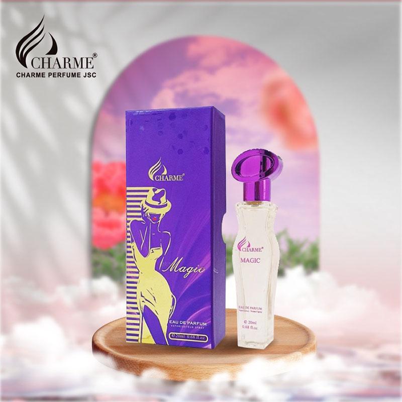 Nước Hoa Vùng Kín Charme Perfume Magic 20ml- Hương Thơm Quyến Rũ Nhẹ Nhàng - Tặng 1 Bịt Khăn Ướt Mini 2
