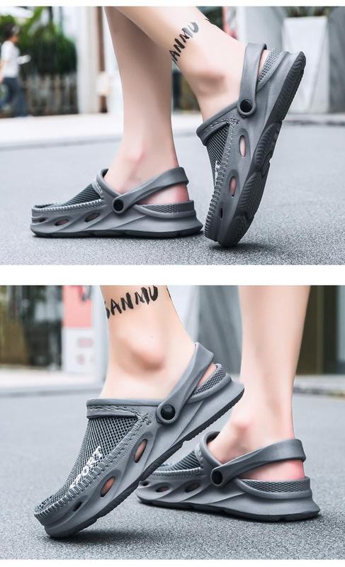 Product Introduction of Men's Anti Slip Thick Soled Sports and Leisure Beach Sandals for Outdoor Wear with Slippers Male Summer Sandals Comfortable 13