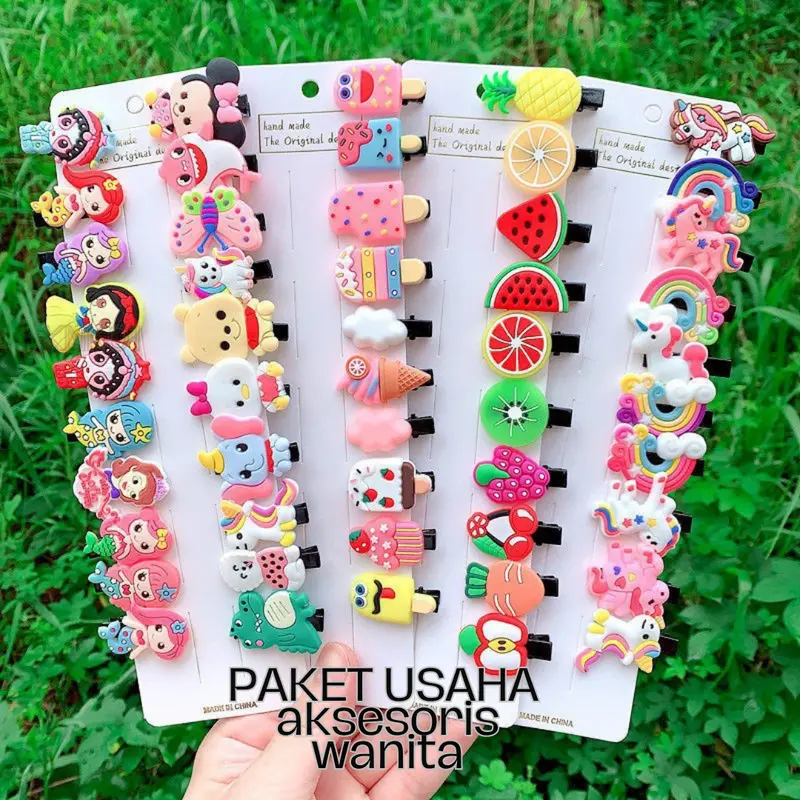 paket usaha ikat rambut anak Ikat Kepala Pita Rambut Fashion 3