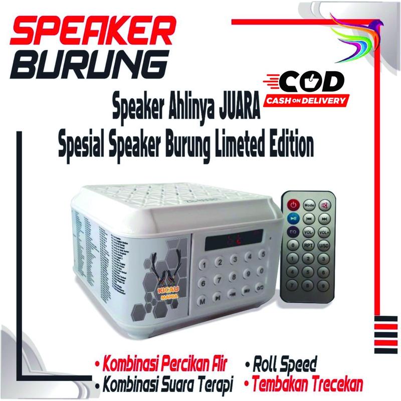 SPEAKER MASTERAN BURUNG MASTERAN DIGITAL (free REMOTE) Speakers Bluetooth kicau mania moncer 1