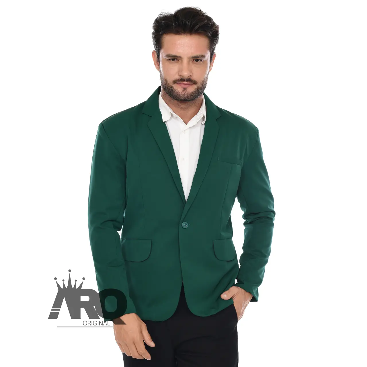 Jas Blazer Pria Formal Jas Kerja Wisuda Pernikahan Model Slimfit ARQ Terbaru Bahan Valencia Korean Style