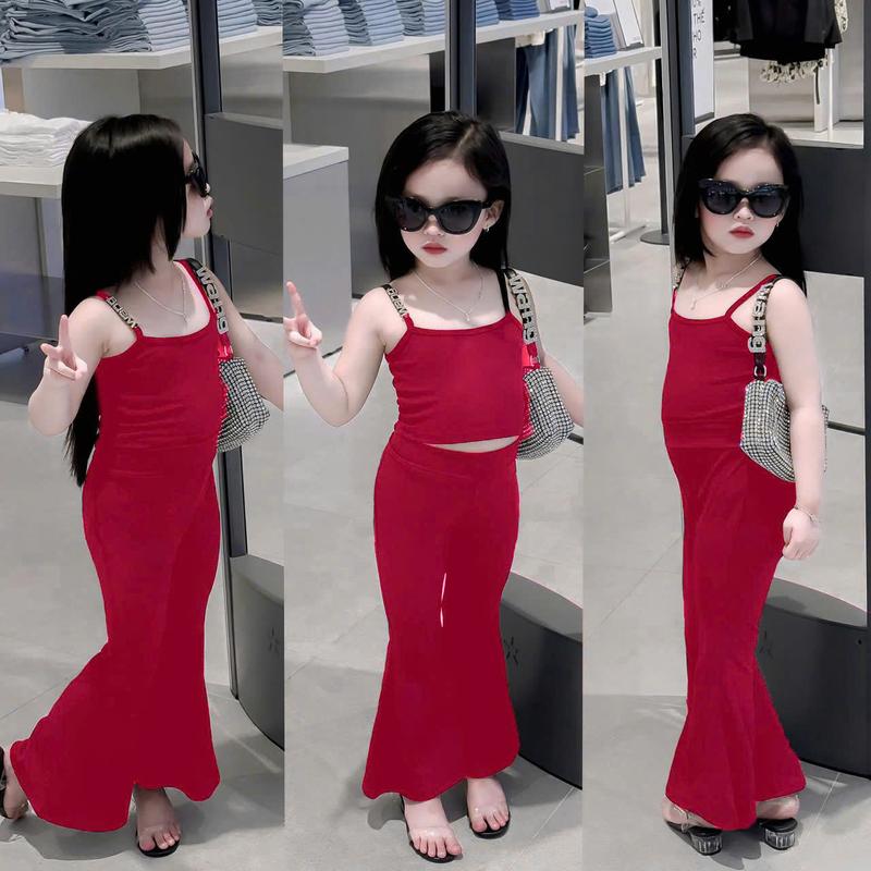 [Lumy] - Sét áo thun kèm quần ống loe cho bé Gái chất liệu thun zip mềm co giãn tặng kèm tag cài đá (wang)