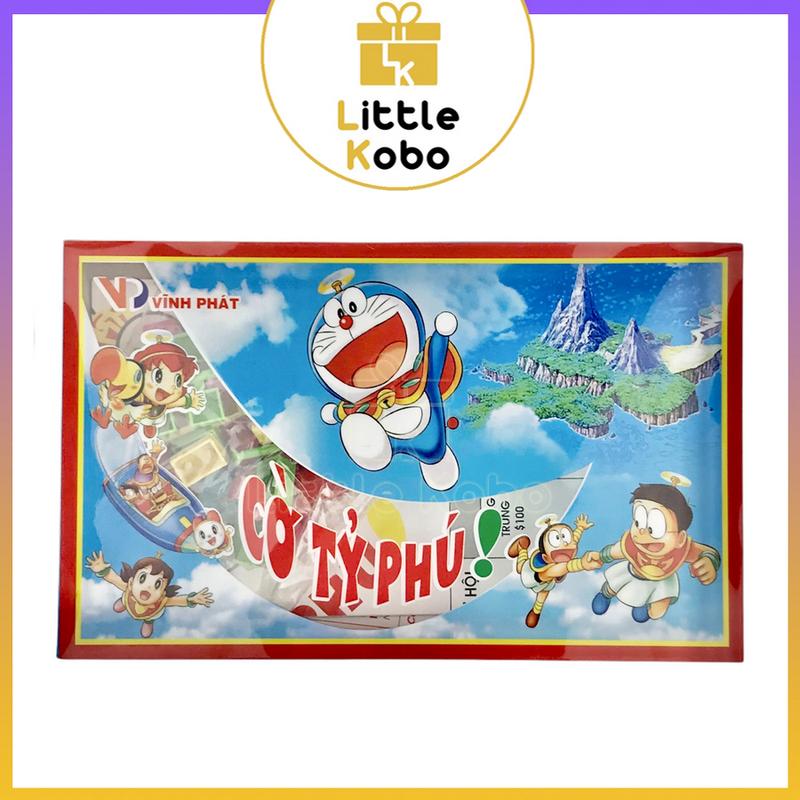 Doraemon Bộ Cờ Tỷ Phú Tỉ Phú Loại Đẹp Bản Doraemon Dễ Thương Đồ Chơi Trẻ Em Xả Stress Giải Trí Xúc Xắc Toys