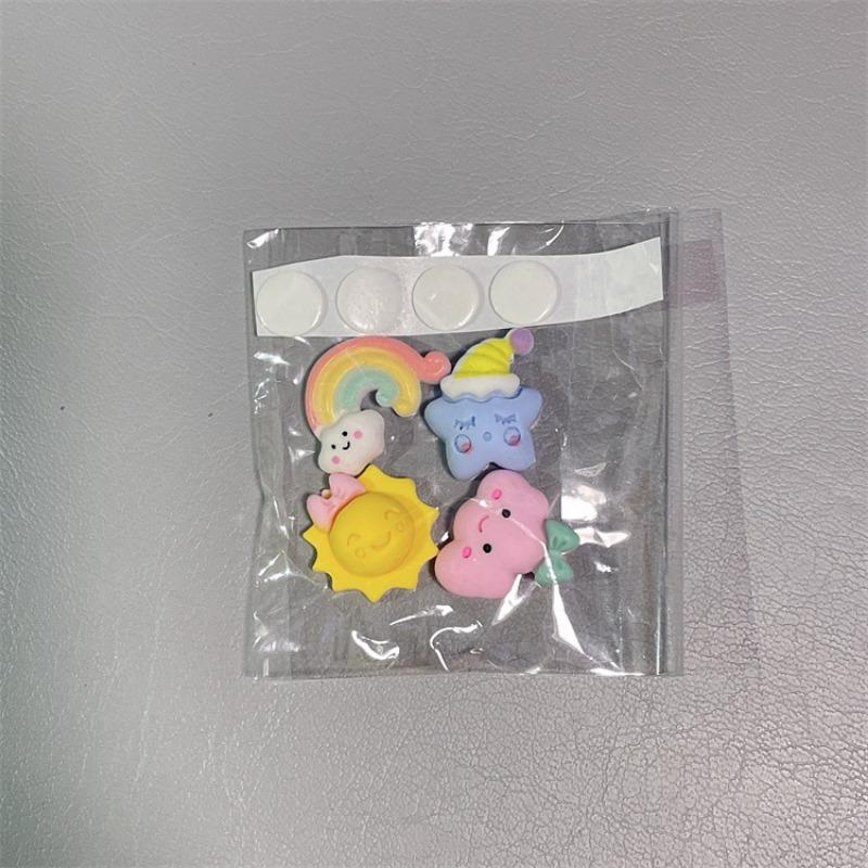 【COD】Stiker Cangkir Air 2D + 3D, Stiker 3D, Stiker Cangkir Termos Boneka 3D, Gesper Resin 3D, Stiker Telepon Kulkas DIY Paper Stationery 5