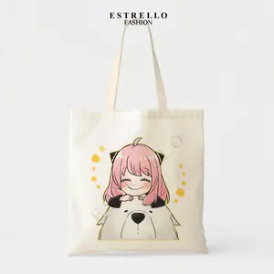 Tote bag Spy X Family Anya Loid Yor Forger Canvas Kanvas