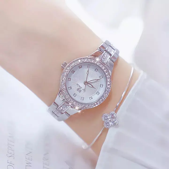 Đồng Hồ Nữ, Chị Em Ong BS, 1310, Bán Chạy, Thời Trang, Phong Cách Thường Ngày Dây Đeo Bằng Thép Không Gỉ, Phong Trào Thạch Anh, Không Thấm Nước, Thanh Lịch, Kim Cương Giả, Đồng Hồ Đeo Tay, Thích Hợp Làm Quà Tặng Cho Phụ Nữ