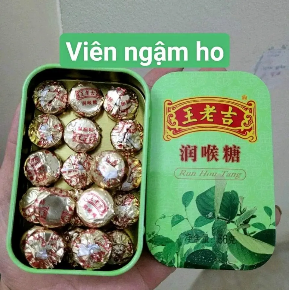 Viên ngậm ho nội địa Trung
