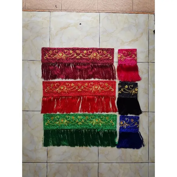 renda bordir slendang  ronce rumbay Selendang