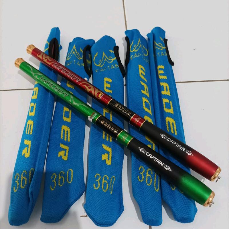 Joran tegek carbon captain wader ros pendek 0