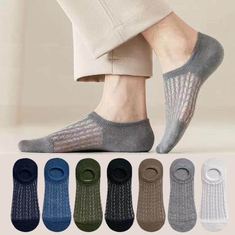 [Combo 5 Đôi] Tất Lười Nam Nữ TL02 Thiết Kế Dạng Lưới Thoáng Khí Chống Hôi Chân 2