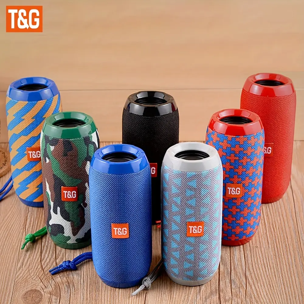 Wireless Audio Subwoofer, Plug-in Card, U Disk 3D Surround Outdoor Portable Speaker Bluetooth Speaker