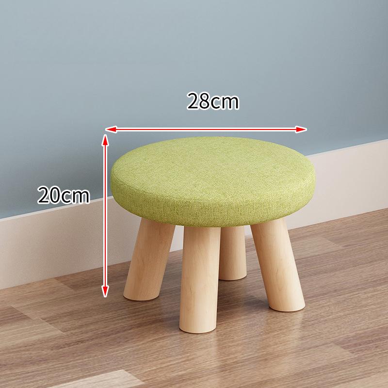 Cute Wooden Child Sofa Stool Cartoon Fashion Creative Small Stool 8