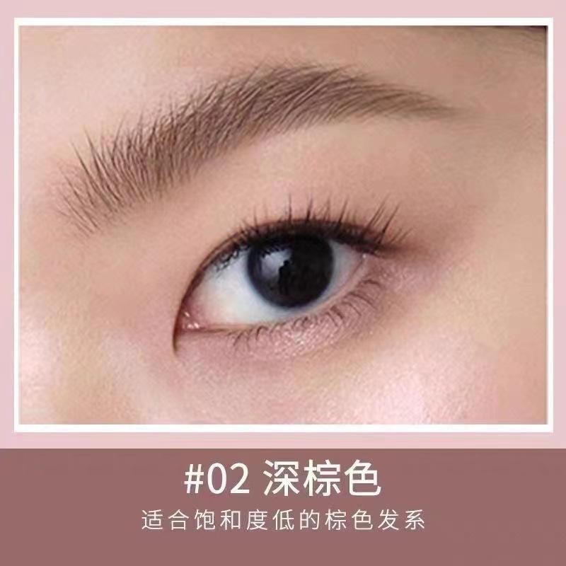 Kem Lông Mày Peripera, Hàn Quốc, Màu Nâu, Tự Nhiên, Bền, Không Thấm Nước Và Chống Mồ Hôi, Đầu Cọ Cực Mịn, Chống Nhòe 8