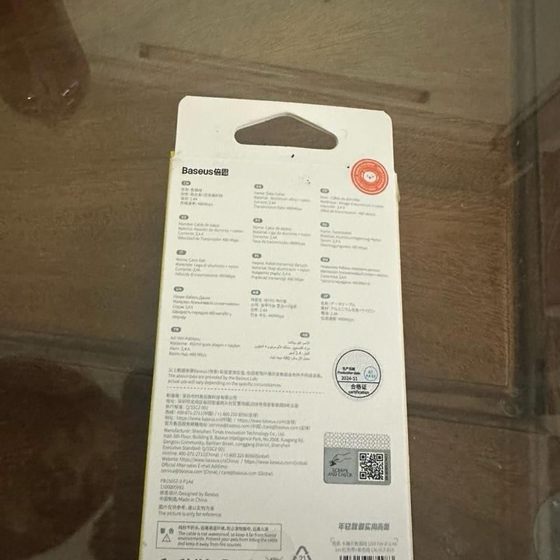 Cáp sạc nhanh, truyền dữ liệu tốc độ cao Baseus Cafule Lightning cho iPhone/ iPad ( 2.4A, Sạc nhanh, Siêu bền) 3