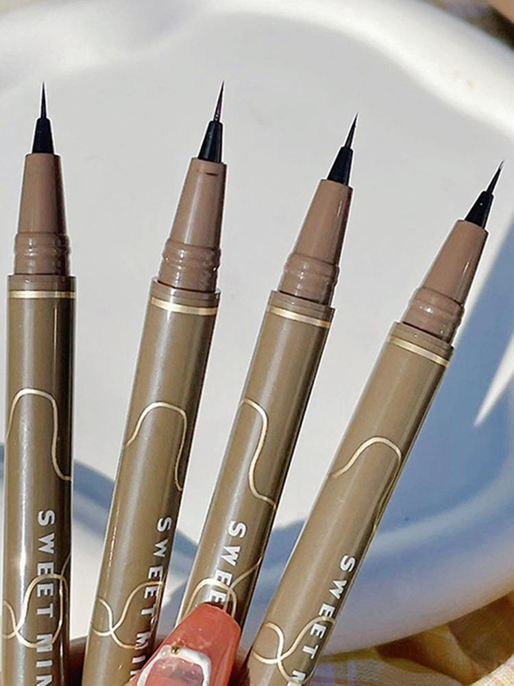 Product Introduction of Sweet Mint Colour Liquid Eyeliner Pencil - Black, Brown, White - Long Lasting & Waterproof - Eye Makeup#EyelinerPencil #LongLasting #Waterproof #EyeMakeup #ColorfulEyeliner #LiquidEyeliner 21