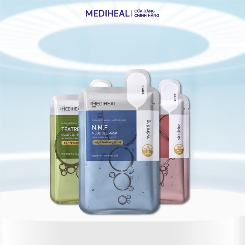 5 Mask Thạch Trong Suốt Mediheal Nude Gel Mask 30g
