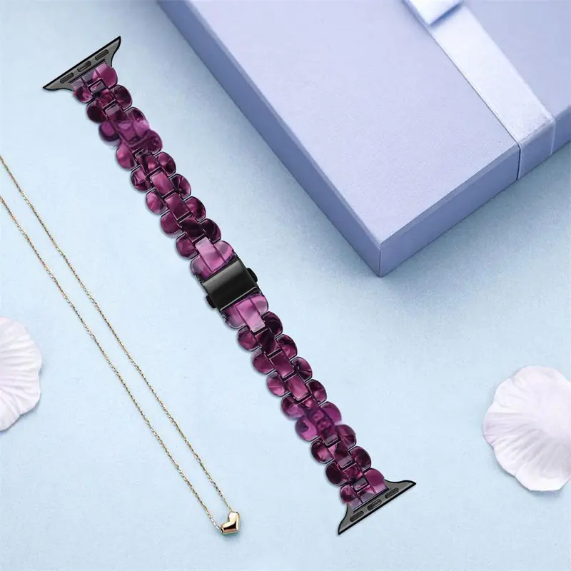GIROUETTE Fashion Watch Band (Band Only), Stylish Watch Band for Women, Replacement Watch Band for Apple Watch Series 9 8 7 6 5 4 3 2 1 SE SE2 4