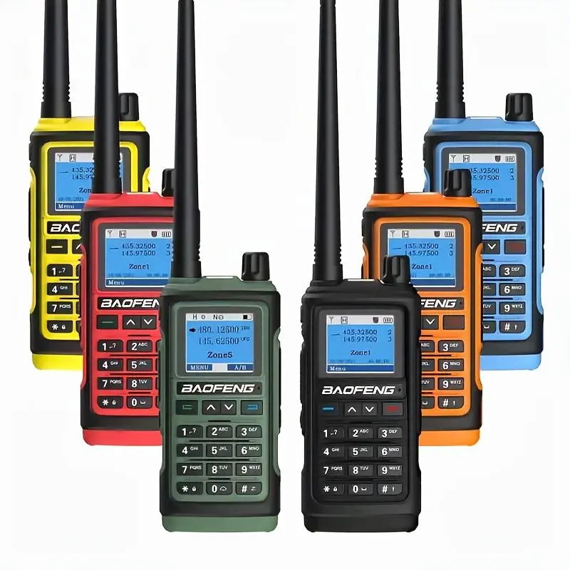 Baofeng UV17M Walkie Talkies (1 Count), Wireless Waterproof Two Way Radio Long Range Ham Radio Walkie Talkie, Dual Band Supports CHIRP UHF VHF Walkie-Talkies