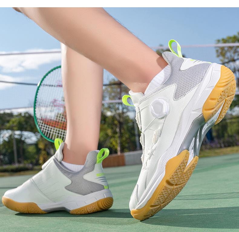 Product Introduction of In Stock Professional Badminton Shoes Tennis Shoes Volleyball Shoes Table Tennis Ball Shoes Direct Supply New Badminton Shoes Men's and Women's Professional Volleyball Shoes Non-Slip Training Shoes Shock Absorption Table Tennis Ball Shoes 9