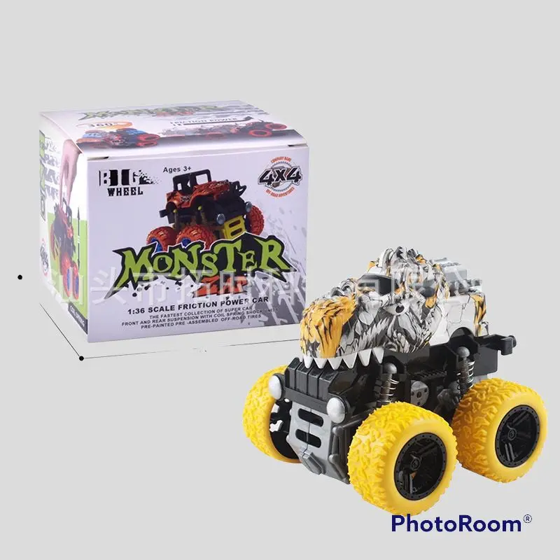 Mainan Mobil Dinosaurus Anak Monster Off Road 4 Drive Inertial Bigfoot [NO BOX]