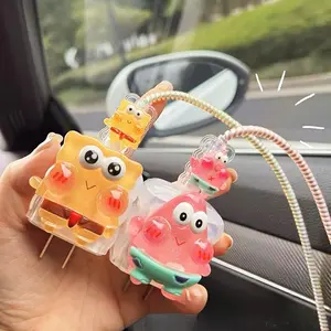 Ukuran SUPER PAS Pelindung Charger Untuk Charger Iphone 20w Motif Bervariasi Pelindung Kabel & Adaptor Untuk Iphone 20w