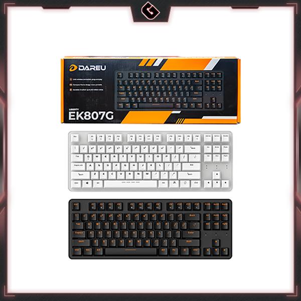 Bàn Phím Cơ Không Dây Dareu EK807G - Hàng Chính Hãng