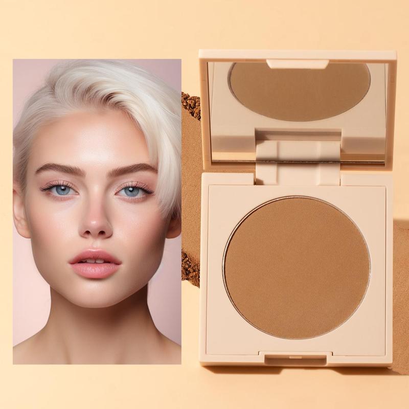 Long-lasting Bronzer Facial Contour Palette with Mirror, Portable Multipurpose Makeup Palette, Facial Makeup Tools & Supplies 3