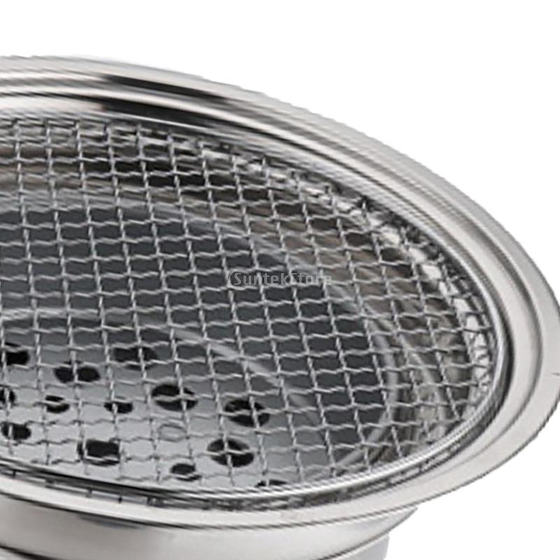 Product Introduction of Korean Charcoal Barbecue Grill Household Korean BBQ Grill Non-Stick For Home Kitchen Outdoor Garden Barbecue Stove 28