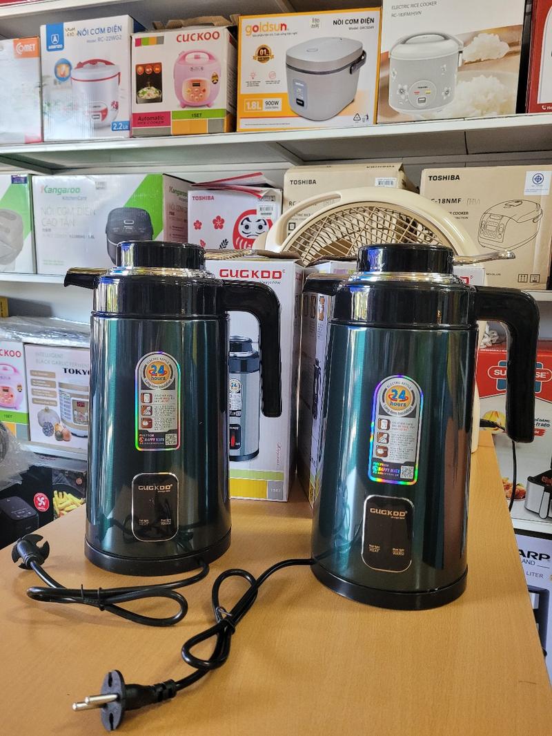 Product Introduction of Ấm siêu tốc kiêm bình giữ nhiệt GUGKDD_MISU LOUIS ST 21 , 2L, GIỮ NÓNG suốt ngày. lõi inoc 304 , Ấm Đun siêu tốc 1500w , bình đun nước, ấm Siêu Tốc. Giao màu ngẫu nhiên. 12