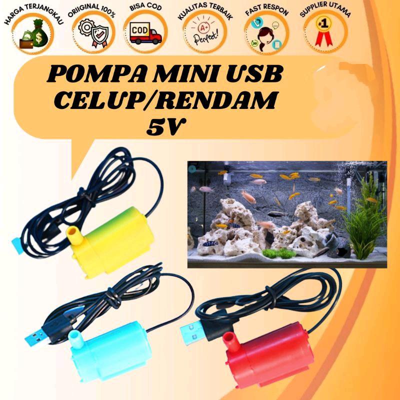 Pampa Air Celup Rendam/Pompa Mini Submersible Pump - Shop | Tokopedia
