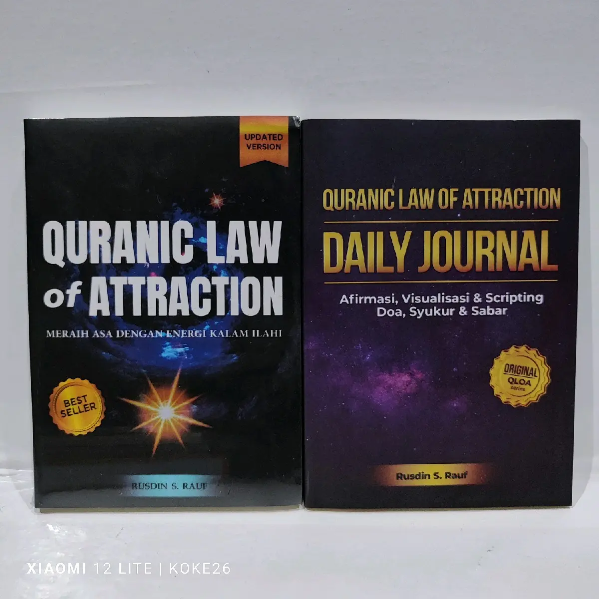 PAKET 2 BUKU QURANIC LAW OF ATTRACTION + DAILY JOURNAL : RUSDIN S. RAUF