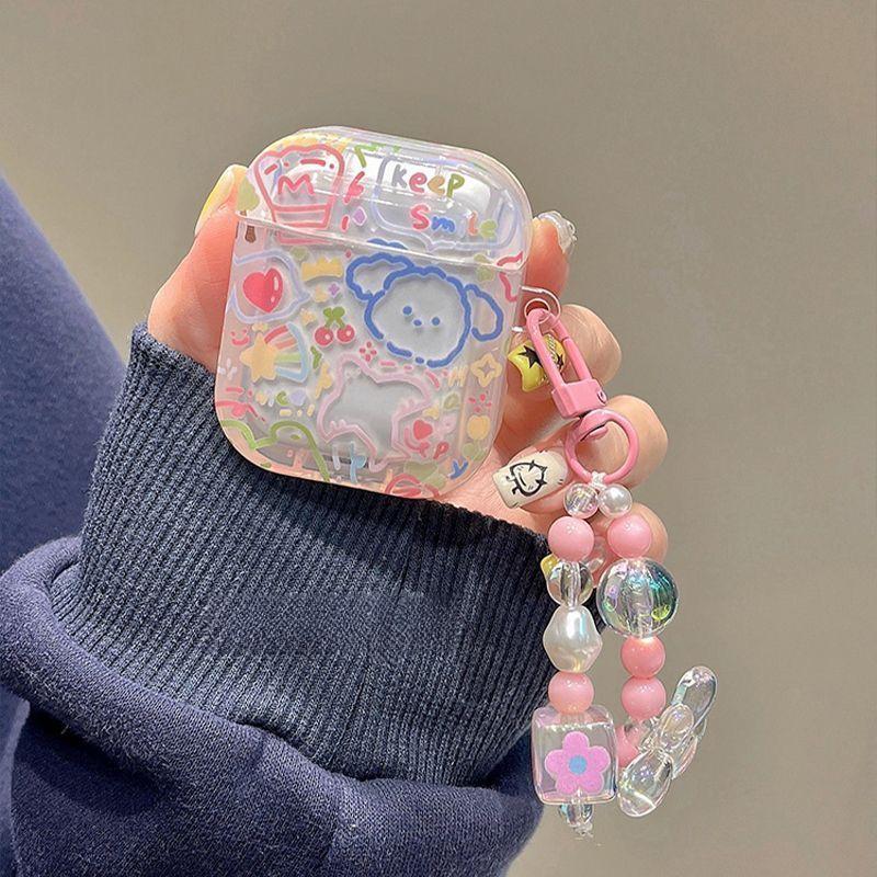 Product Introduction of Graffiti Puppy for Airpods3/2 Headphone Case Pro/2 Bluetooth Earphone Cover Accessories Handheld 2