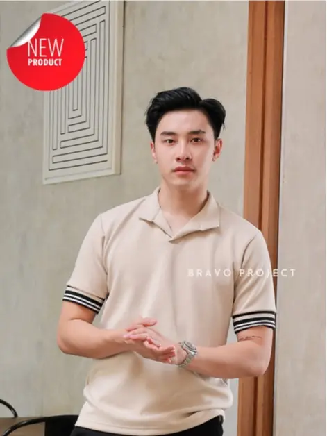 Kaos Polo Shirt ADRIAN Knit Premium by Bravo Project